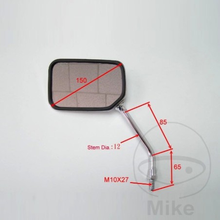 espelho retrovisor direito para moto