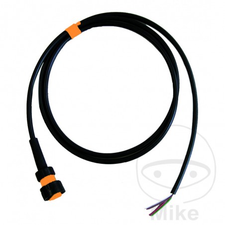 cablagem de 5 polos com conector de baioneta esquerdo para luzes de reboque 5.5 m