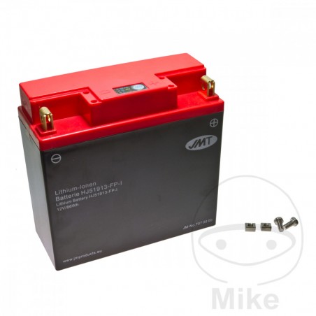 lithium-ion-batteri med indikator hj51913-fp
