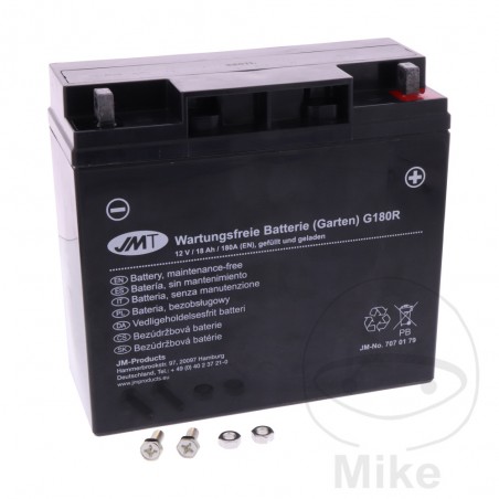 vedligeholdelsesfri havebatteri g180r wet