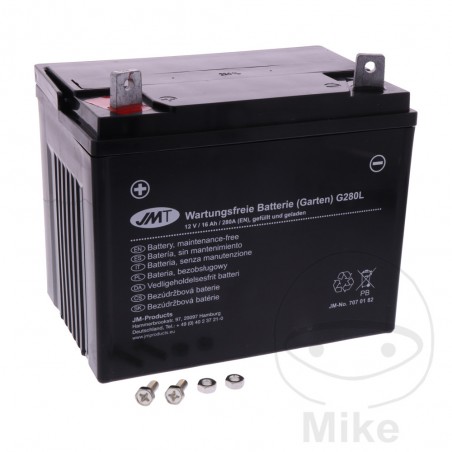 vedligeholdelsesfri havebatteri g280l wet