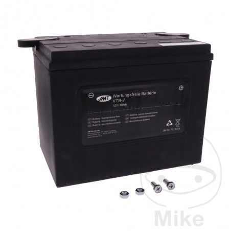 batterie de moto vtb-7 v-twin