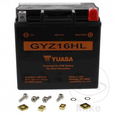 aktiveret batteri uden vedligeholdelse gyz16hl