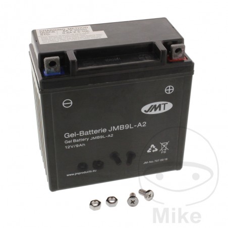 bateria de moto de gel activada yb9l-a2