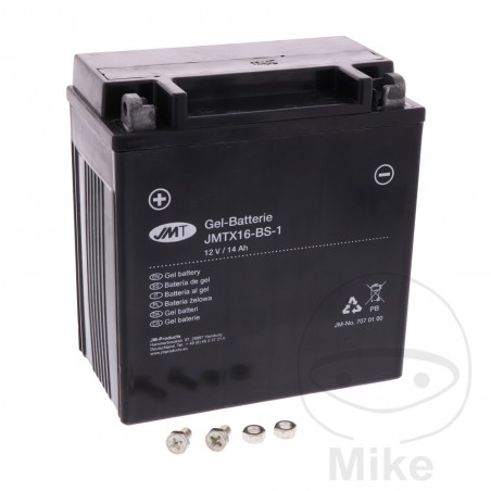 batterie moto gel activé ytx16-bs-1