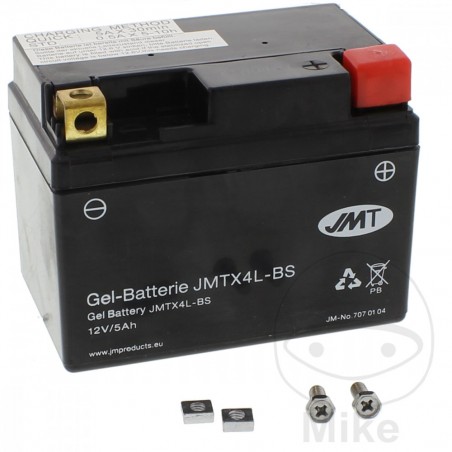 geactiveerde gelmotoraccu ytx4l-bs
