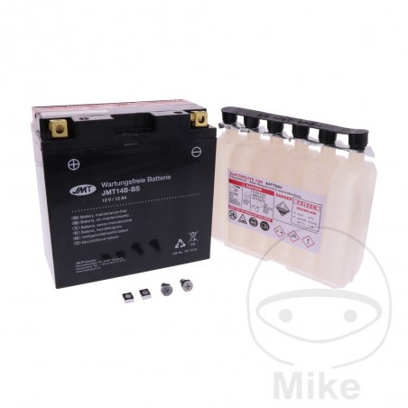 batterie sans entretien avec électrolyte yt14b-bs