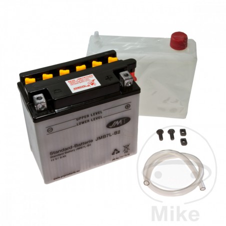 bateria de moto amb electròlit yb7l-b2