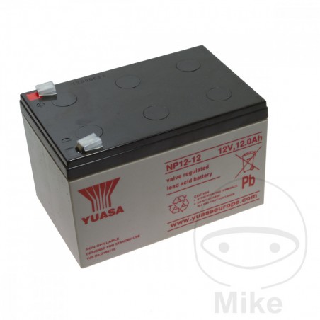 underhållsfritt motorcykelbatteri np 12-12