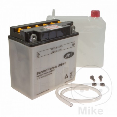 bateria de moto amb electròlit yb9-b