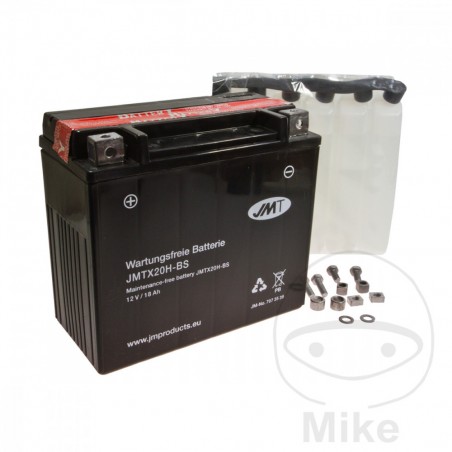 bateria sense manteniment amb electròlit ytx20h-bs