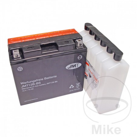 batterie sans entretien avec électrolyte yt12b-bs
