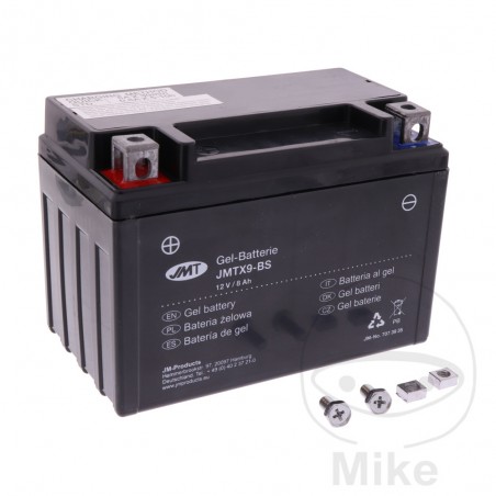 bateria de moto de gel activada ytx9-bs