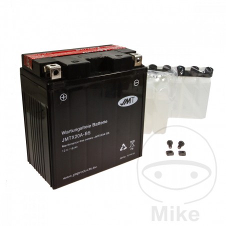 wartungsfreie batterie mit elektrolyt ytx20a-bs