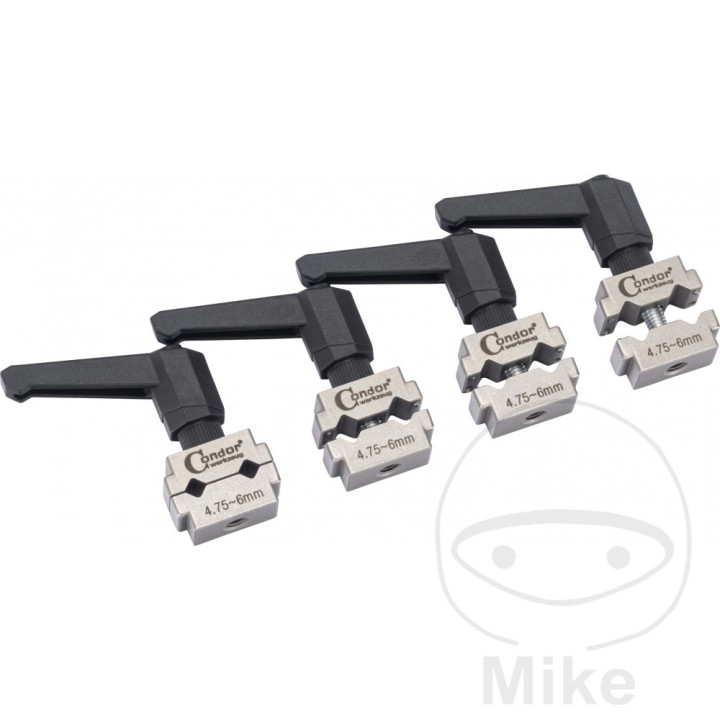 CONDOR Pack 4 abrazaderas para latiguillo de freno 612.57.33