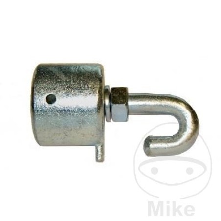 end piece with hook for horse trailer bar