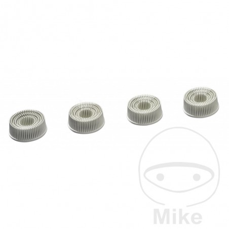 pack 4 cepillos limpieza de tapacubos