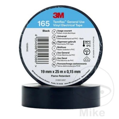 cinta aïllant de vinil 165 19 mm x 25 m temflex