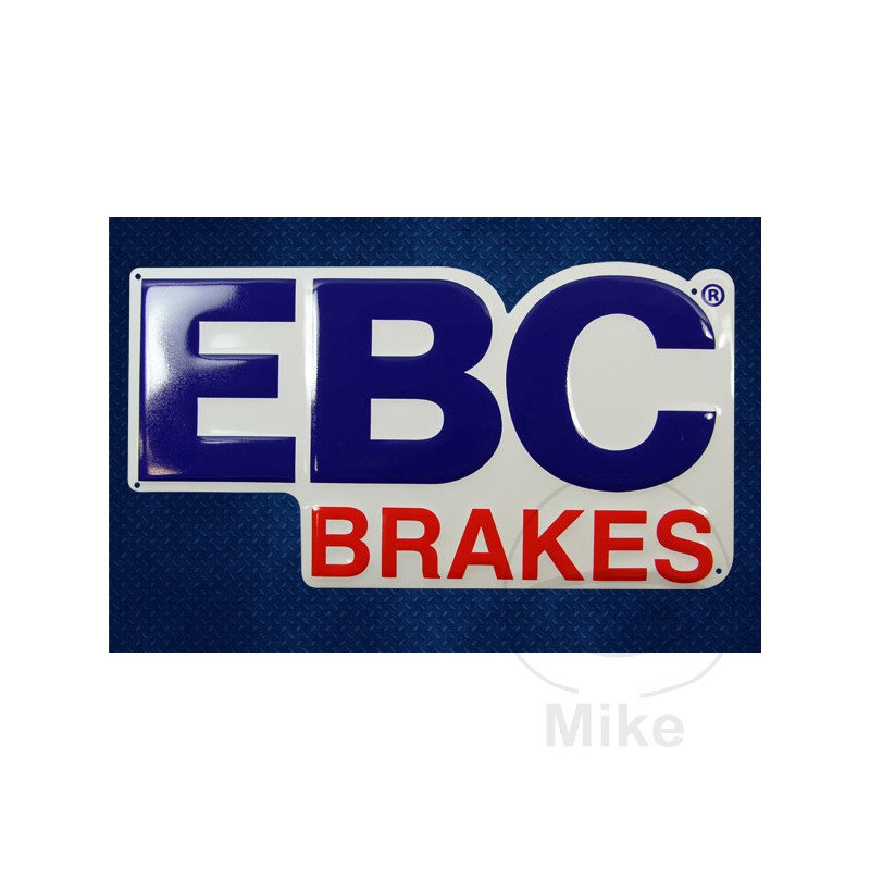 EBC branded plate 380X200 MM 998.01.46