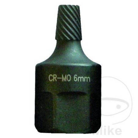schroef extractor tip 3/8 6 mm