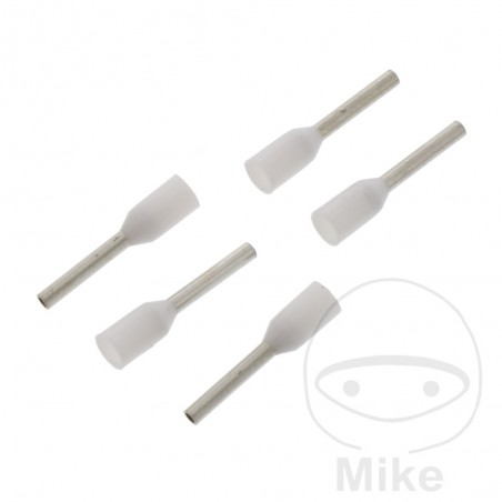 pakkaus 5 kaapeliterminaalia 0.5x8 mm