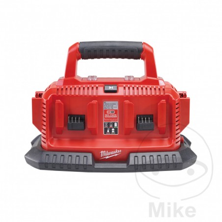 multipoint-ladegerät für 6 akkus 18v m14/18