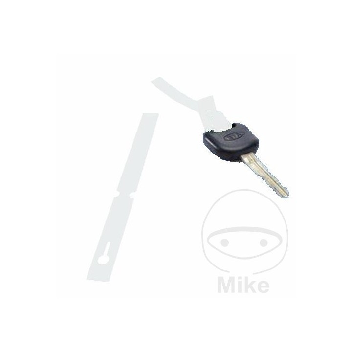 Pak 1000 plastic sleutelhangers 298.00.05VAR