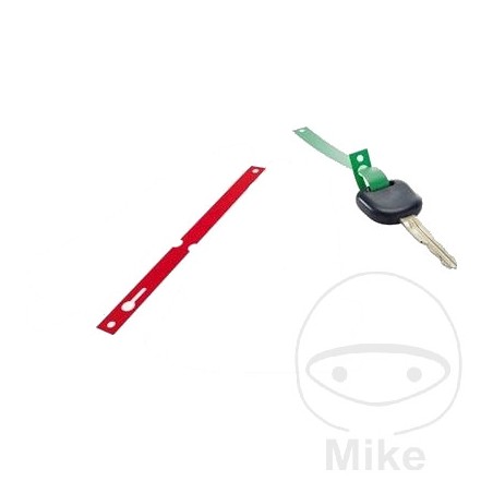 pak 1000 plastic sleutelhangers