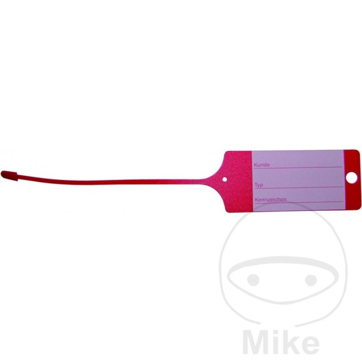 Pack 100 llaveros de plástico 298.00.10VAR