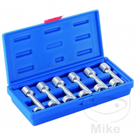 set van 6 sleutels voor remslang 1/2 12-19 mm
