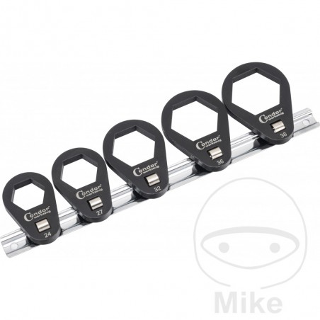 σετ 5 κλειδιά φίλτρου λαδιού 3/8z 24 38 mm