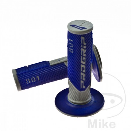 geschlossene motorradgriffe 801 ø22 mm 115 mm