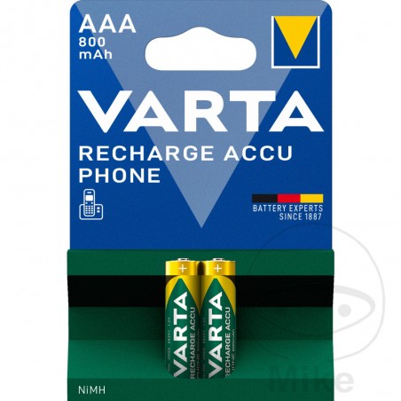 set polnilnih baterij micro aaa phone