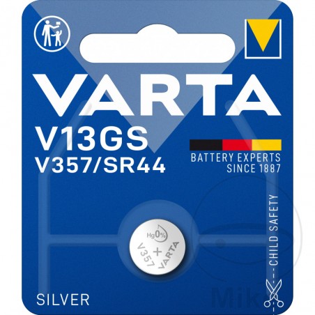 pile bouton v13gs silver