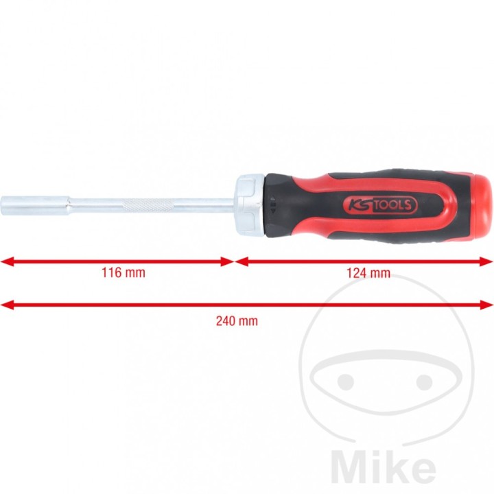 KS TOOLS Cacciavite 12 in 1 DE TRINQUETE 632.02.34