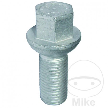 parafuso da roda de pescoço de bola de alumínio 17 m14x1.5 mm