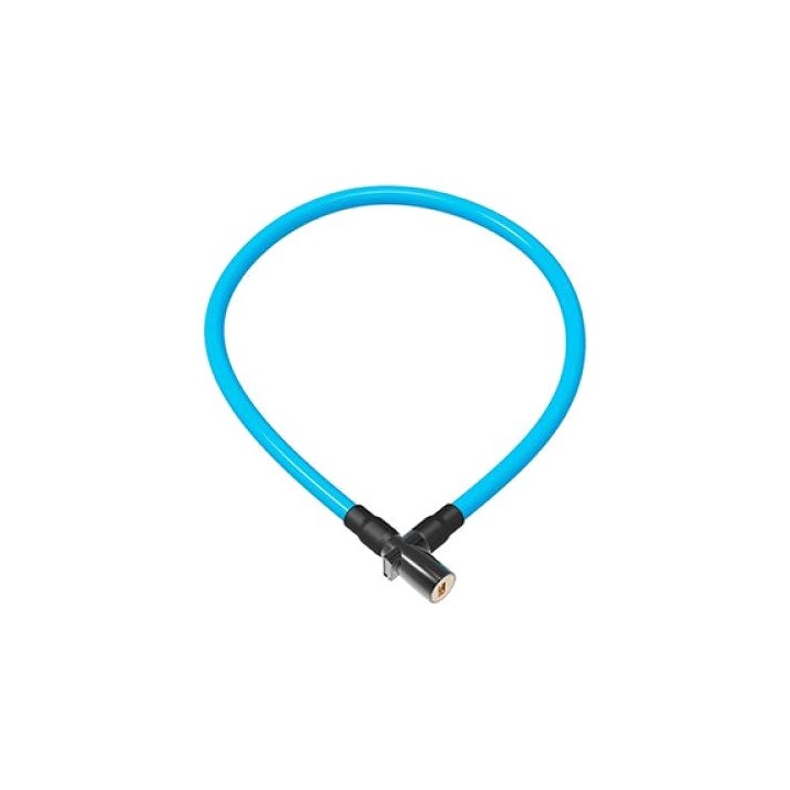 ONGUARD Candado Antirrobo Espiral NEON LIGHT COMBO de 120 cm x 8 mm con Mecanismo Bloqueo JAW 708236