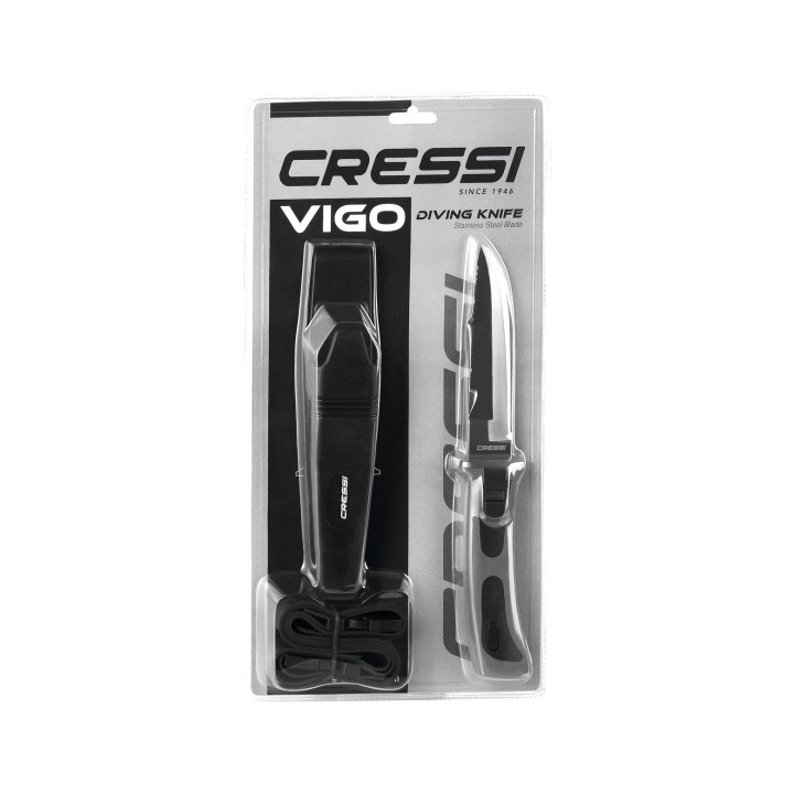 CRESSI VIGO diving knife - Small, flat and ergonomic