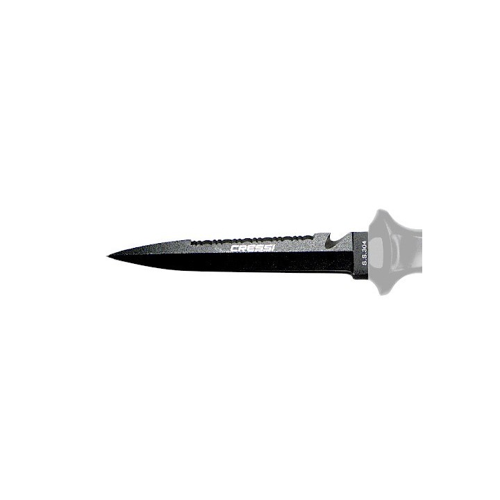 FINISHER diving knife - AISI 420 steel spearfishing stiletto knife