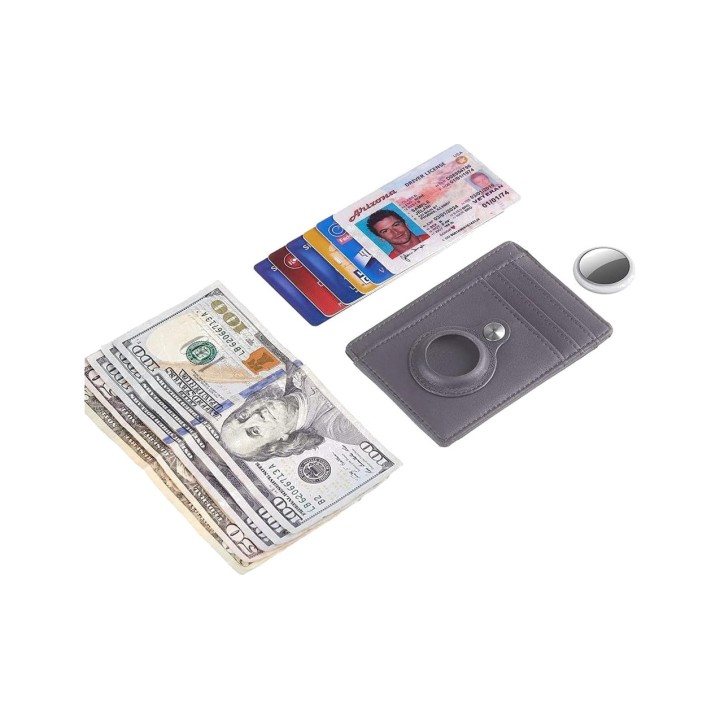 Card Holder Wallet with AirTag Holder - Keep your valuables safe and located