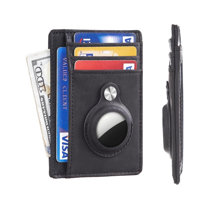 Card Holder Wallet with AirTag Holder - Keep your valuables safe and located