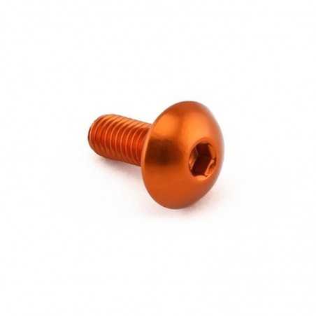 alumínium csavar domború fejjel  m5 x (0.8mm) x 12mm lfb512