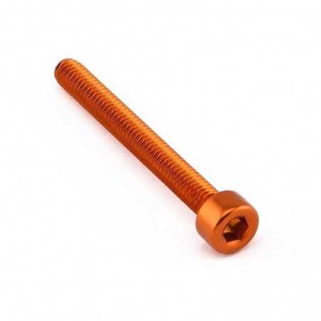 cylindrical head aluminum screw  m4 x (0.7mm) x 35mm lpb435
