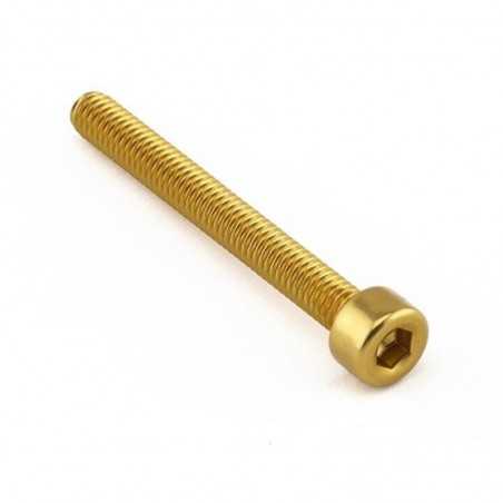 Șurub aluminiu cap cilindric  m4 x (0.7mm) x 35mm lpb435