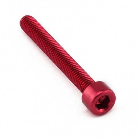 parafuso de alumínio com cabeça cilíndrica m5 x (0,8 mm) x 40 mm lpb540