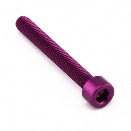 parafuso de alumínio com cabeça cilíndrica m5 x (0,8 mm) x 40 mm lpb540
