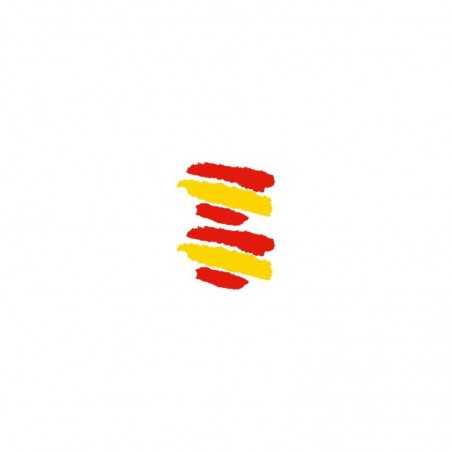 klistermärke drag spanien  6x8 cm