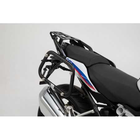 set supporti per valigie laterali moto evo