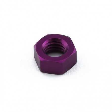dado piatto in alluminio  m5 lfn5