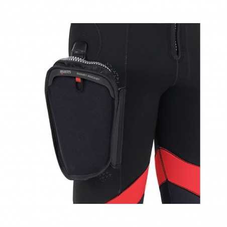 neopreenitasku sukelluspukuun flexa smart pocket